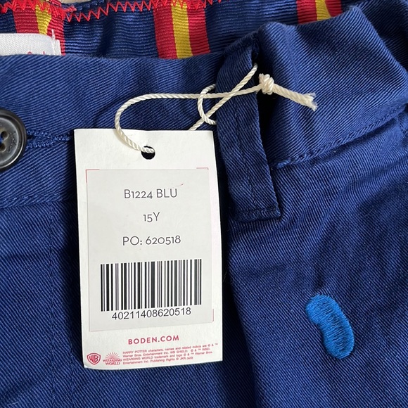 harry potter mini boden jellybean embroidered shorts size 15 NEW - Picture 4 of 9